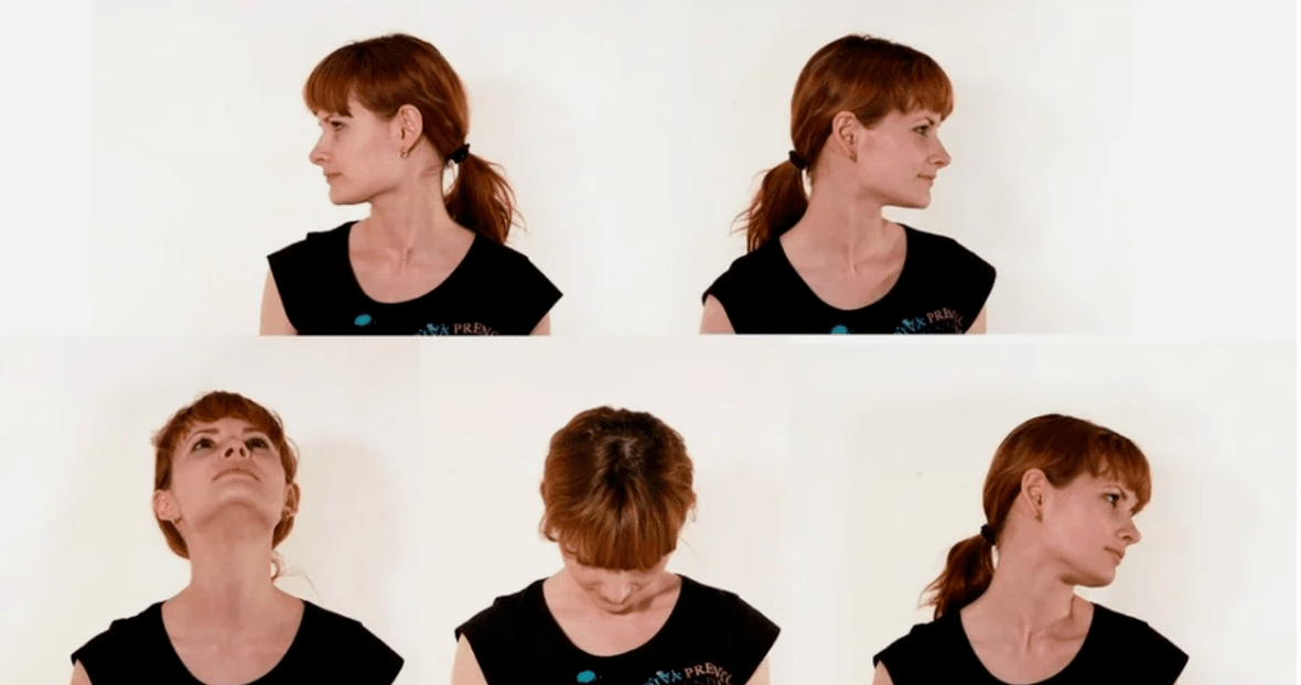 Ginástica para osteocondrose cervical