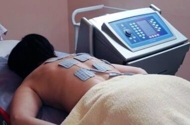 A osteocondrose torácica é efetivamente tratada com eletroforese